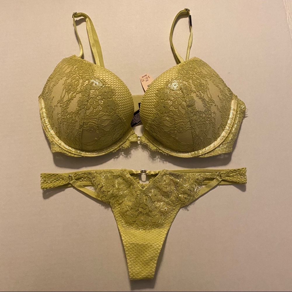 Victoria’s Secret bra and thong